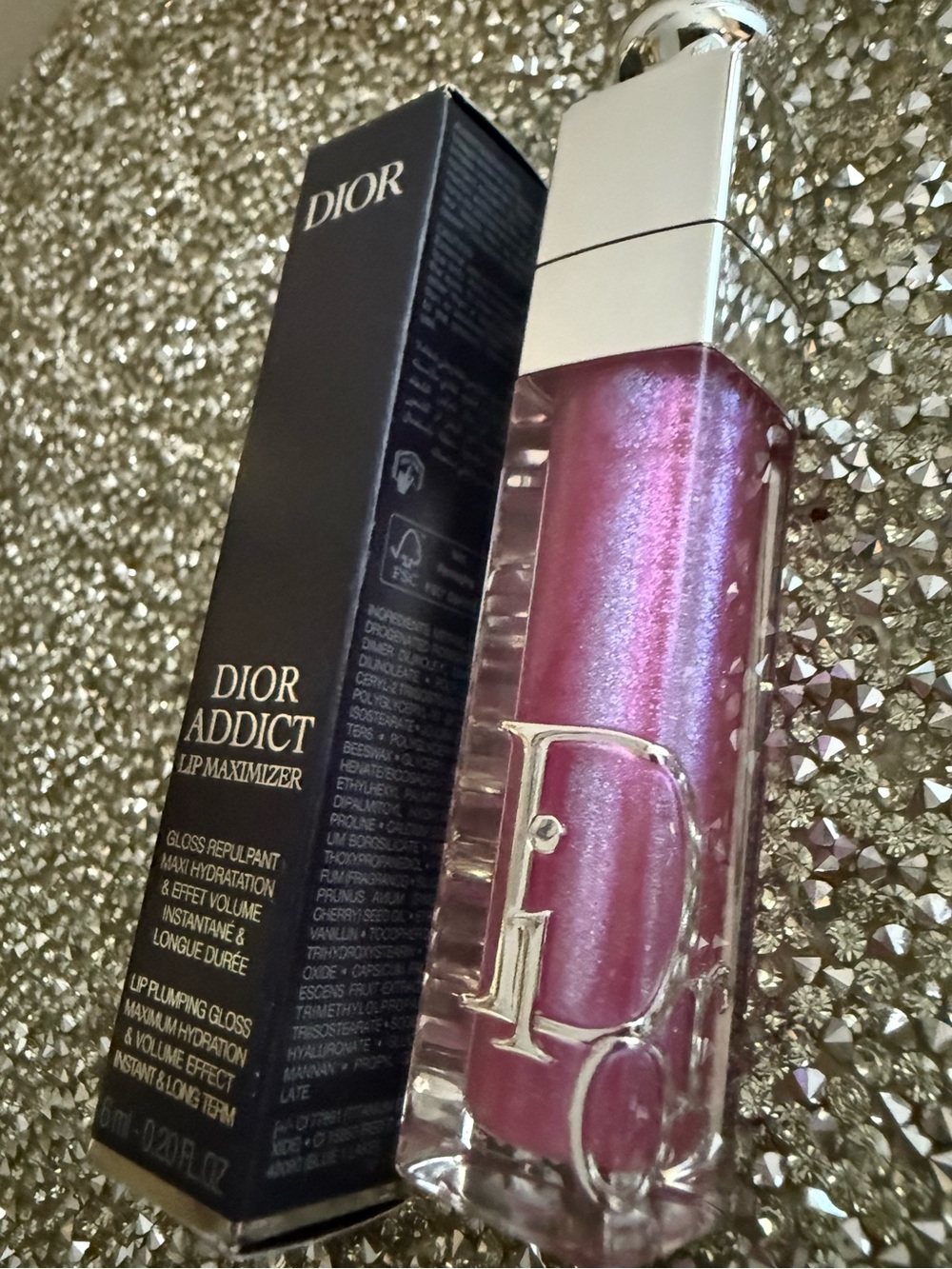 Dior Women NEW Addict Lip Maximizer 003 Holo Lavender Plumping Gloss